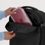 Fiambrera plegable con tapa translúcida con cierre 1.2L cuarta vista