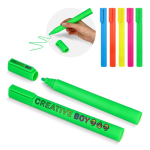 Rotulador fluorescente gigante con tinta perfumada en varios colores