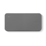 Powerbank 20000mAh con 3 cargas simultáneas y puertos USB-A y USB-C color negro segunda vista