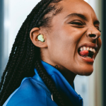 Auriculares inalámbricos con micrófono ENC Fresh 'n Rebel color verde lima septima vista