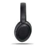 Auriculares con almohadillas suaves y micrófono con función silencio color negro sexta vista