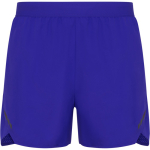 Pantalón running hombre transpirable poliéster 110 g/m2 Roly Direct Thema color azul real primera vista de uso