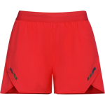 Pantalón corto poliéster transpirable mujer 110g/m² Roly Direct Stratos color rojo primera vista de uso