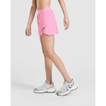 Pantalón corto poliéster transpirable mujer 110g/m² Roly Direct Stratos color rosa pastel quinta vista de uso
