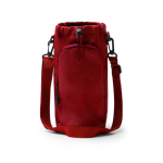 Bandolera portabotellas de plástico eco con cierre con ajustable 2.5L color rojo segunda vista
