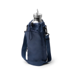 Bandolera portabotellas de plástico eco con cierre con ajustable 2.5L color azul real primera vista de uso