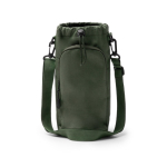 Bandolera portabotellas de plástico eco con cierre con ajustable 2.5L color verde oscuro segunda vista
