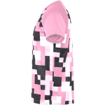 Camiseta técnica poliéster unisex manga ranglan 150g/m² Roly Direct Ventor color rosa pastel