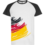 Camiseta selecciones manga corta tacto algodón 190 g/m2 Roly Direct Forza color negro primera vista de uso