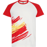 Camiseta selecciones manga corta tacto algodón 190 g/m2 Roly Direct Forza color rojo primera vista de uso