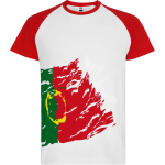 Camiseta selecciones manga corta tacto algodón 190 g/m2 Roly Direct Forza color rojo oscuro primera vista de uso