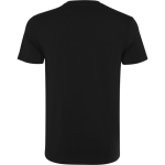 Camiseta algodón unisex de manga corta 180g/m2 Roly Direct Kutta color negro segunda vista