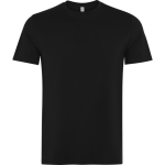 Camiseta algodón unisex de manga corta 180g/m2 Roly Direct Kutta color negro primera vista de uso