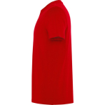 Camiseta algodón unisex de manga corta 180g/m2 Roly Direct Kutta color rojo
