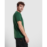 Camiseta algodón unisex de manga corta 180g/m2 Roly Direct Kutta color verde botella vista detalle 1