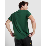Camiseta algodón unisex de manga corta 180g/m2 Roly Direct Kutta color verde botella vista detalle 4