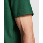 Camiseta algodón unisex de manga corta 180g/m2 Roly Direct Kutta color verde botella vista detalle 5