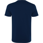 Camiseta algodón unisex de manga corta 180g/m2 Roly Direct Kutta color azul marino segunda vista