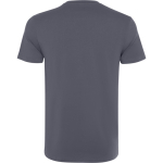 Camiseta algodón unisex de manga corta 180g/m2 Roly Direct Kutta color gris topo segunda vista