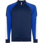 Chaqueta deporte poliéster unisex cremallera 210g/m² Roly Direct Gladius color azul real segunda vista
