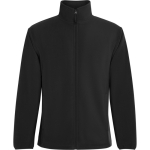 Chaqueta polar unisex con cuello alto 300 g/m2 Roly Direct New Artic color negro primera vista de uso