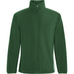 Chaqueta polar unisex con cuello alto 300 g/m2 Roly Direct New Artic color verde botella primera vista de uso