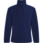 Chaqueta polar unisex con cuello alto 300 g/m2 Roly Direct New Artic color azul marino primera vista de uso