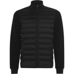 Chaqueta unisex acolchada con cremallera 90 g/m2 Roly Direct Vivaro color negro primera vista de uso