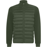 Chaqueta unisex acolchada con cremallera 90 g/m2 Roly Direct Vivaro color verde militar primera vista de uso