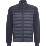 Chaqueta unisex acolchada con cremallera 90 g/m2 Roly Direct Vivaro color gris topo primera vista de uso