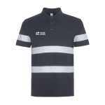 Polo unisex de manga corta de alta visibilidad 220 g/m2 Roly Foran vista principal