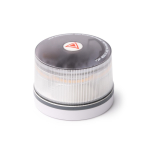 Baliza V16 homologada con geolocalización y luz LED 360º alcance 1km color blanco primera vista de uso