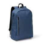 Mochila impermeable repelente a líquidos para portátil 15” color azul marino primera vista de uso