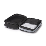 Mochila de viaje con compartimento antirrobo y rejilla 12” color gris vista detalle 7