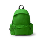 Mochila multiusos de nylon reciclado con bolsillos ideal para PC 15” color verde segunda vista