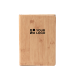 Bloc de notas con soporte móvil y alfombrilla ratón A5 hojas lisas vista principal