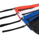 Neceser estanco con cremallera impermeable y asa extraíble color rojo vista detalle 3