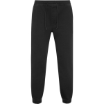 Pantalón jogger de algodón unisex con bolsillos laterales 390g/m² Roly color negro segunda vista