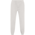Pantalón jogger de algodón unisex con bolsillos laterales 390g/m² Roly color blanco roto primera vista de uso