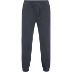 Pantalón jogger de algodón unisex con bolsillos laterales 390g/m² Roly color gris topo segunda vista