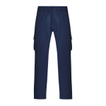 Pantalón de poliéster unisex multibolsillos 140g/m² Roly Direct Warmor color azul marino primera vista de uso