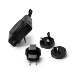 Batería externa 3 en 1 de carga rápida inalámbrica 15W 10.000 mAh color negro vista detalle 7