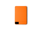 Powerbank magnética de aluminio reciclado con carga rápida 5.000 mAh color naranja segunda vista