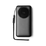 Powerbank con pantalla LED y carga rápida 22,5W 20.000 mAh color negro segunda vista