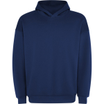 Sudadera unisex oversize con capucha forrada 320 g/m2 Roly Direct Otto color azul marino primera vista de uso