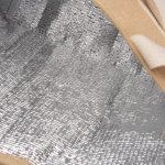Bolsa nevera de algodón y yute con interior isotérmico 280 g/m2 vista detalle 3