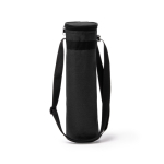 Nevera para botella con cinta ajustable y cierre cremallera 1L color negro mate segunda vista