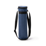 Nevera para botella con cinta ajustable y cierre cremallera 1L color azul grisáceo segunda vista