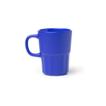 Taza de cerámica con acabado mate e interior a juego 450ml color azul real segunda vista