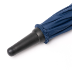 Paraguas automático con banda reflectante y sistema antiventisca color azul marino vista detalle 3